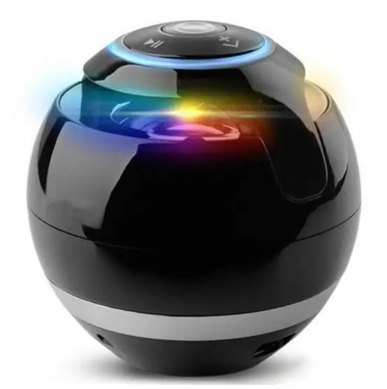 DDO LED Mini Wireless Bluetooth Speaker TF USB Portable Music Loudspeakers Hand-free call For iPhone 6 Phone PC with Mic | Электроника