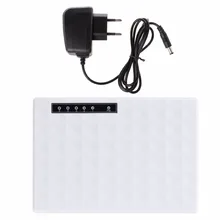 1 шт 5-Порты и разъёмы RJ45 10/100 Мбит/с Ethernet сетевой коммутатор gigabit хаб настольное мини Быстрая зарядка сетевой коммутатор адаптер штепсельная вилка европейского стандарта