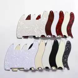 Musiclily 5 Отверстие пластина для защиты верхней деки гитары типа Telecaster пустой для Fender США/Мексиканская Telecaster Esquire гитары