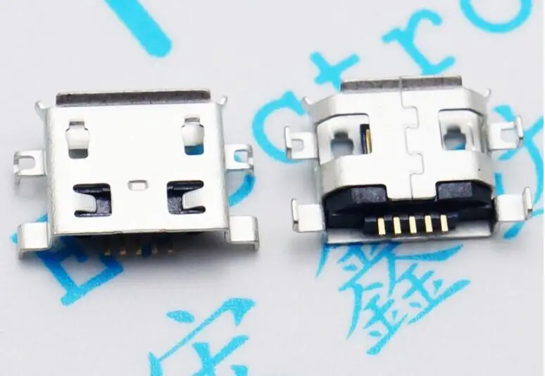 10 шт. Micro USB 5pin B разъем типа для мобильного телефона 5-контактный зарядки |