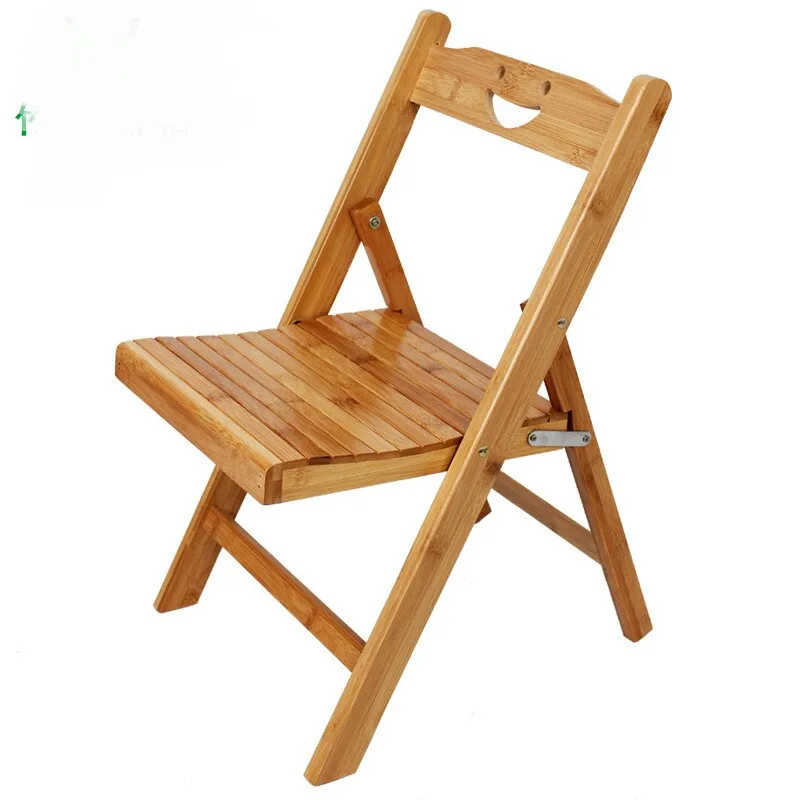 Bamboo Children Chairs Children Furniture bamboo backrest foldable portable chairs whole sale
