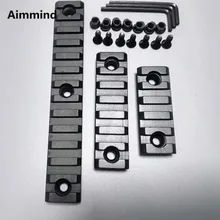 3 набор размеров 5 7 13 Слот " 3" " Пикатинни Вивер рейку Keymod рейку поручень раздел для охоты