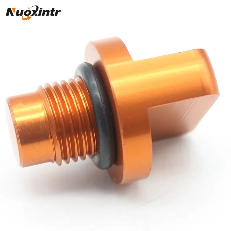 Buy Nuoxintr CNC Aluminium Orange Motocross Oil Drain