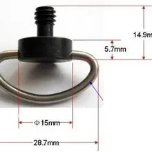 Manfrotto 200PL-14 пластина Screw1/" D кольцо Винт ручным приводом пластины быстрого крепления Камера винт-переходник штатива крепеж для Manfrotto RC2 RC4 винт штатива