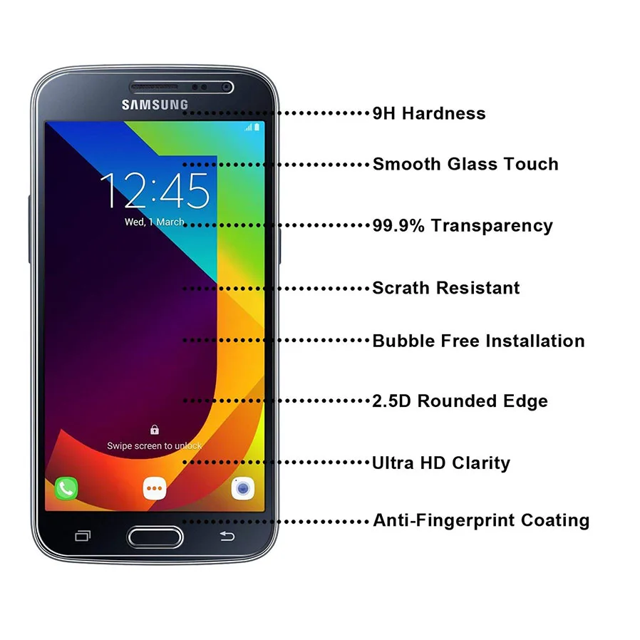 2 шт Naxtop 2.5D Закаленное стекло экрана протектор для samsung Galaxy M40/A6s/J7 Duo/J6/On6/J7 Prime 2/J7
