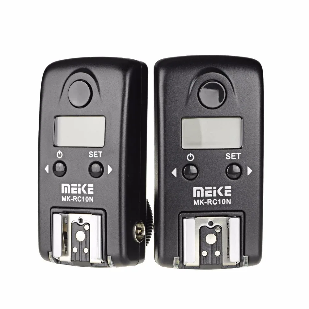 MEIKE MK RC10N HSS I TTL 1 8000s Wireless LCD TTL Studio Flash Trigger for Nikon