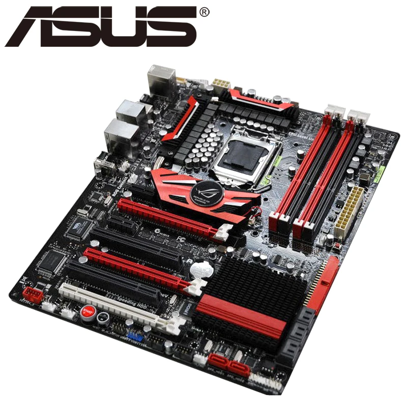 Настольная Материнская плата Asus Maximus III Formula P55 Socket LGA 1156 i3 i5 i7 DDR3 16 ГБ ATX UEFI BIOS