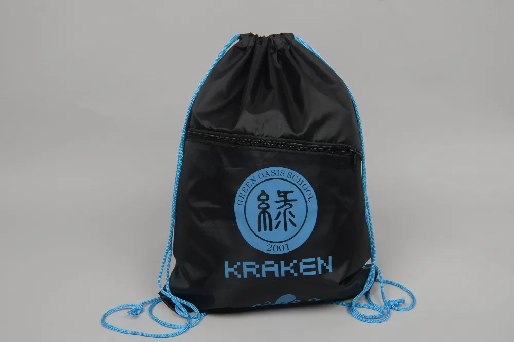 45*35 см Пользовательские печати Jym сумки Drawstring сумка портативный рюкзак индивидуальная одежда сумка, водонепроницаемая ткань сумка