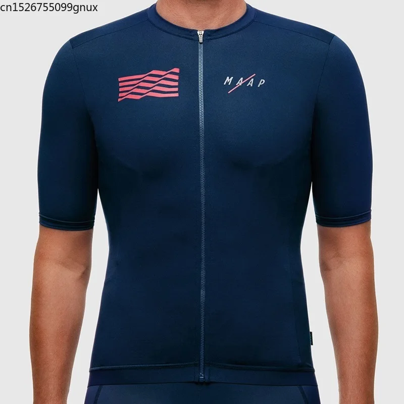 MAAP new arrival simple ventilation thin Cycling Jerseys Summer bike riding clothing tops quick dry camisetas de ciclismo