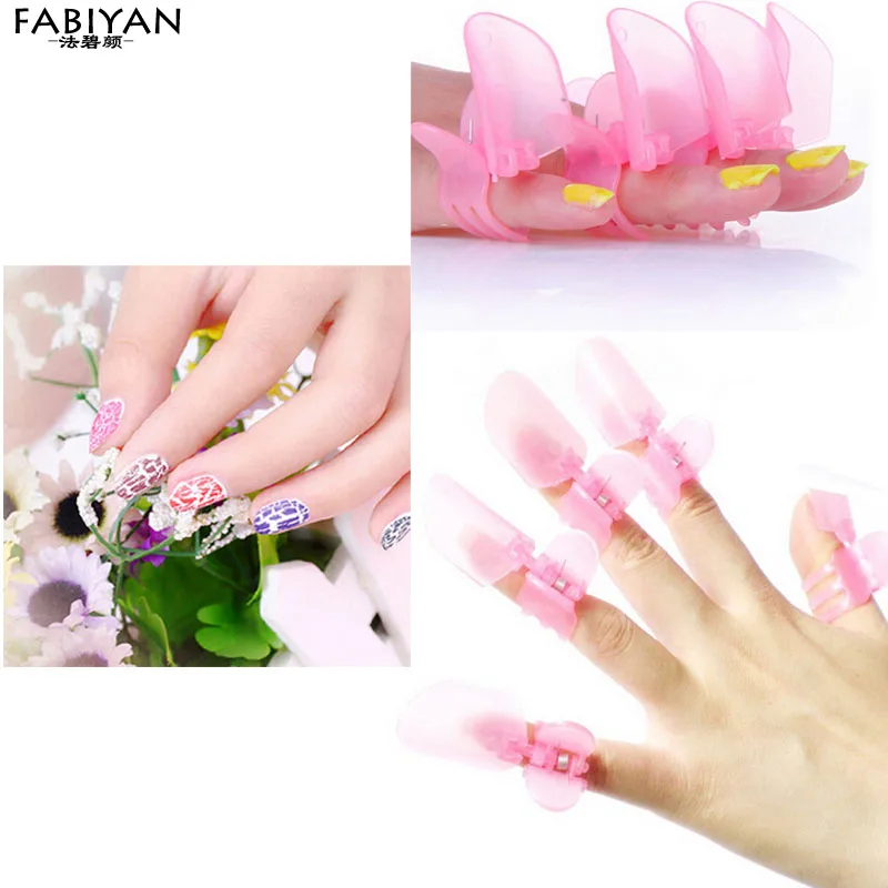 

10Pcs/Set Manicure Finger Protective Cover Polish Varnish Shield Protection Clip Armor Protector Nail Art Design Tips Tools DIY
