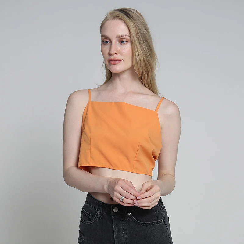 Модные повседневные женские топы на бретельках Boho, бюстье, бюстгальтер, жилет, укороченный топ, рубашка, Бралетт, модные топы без рукавов