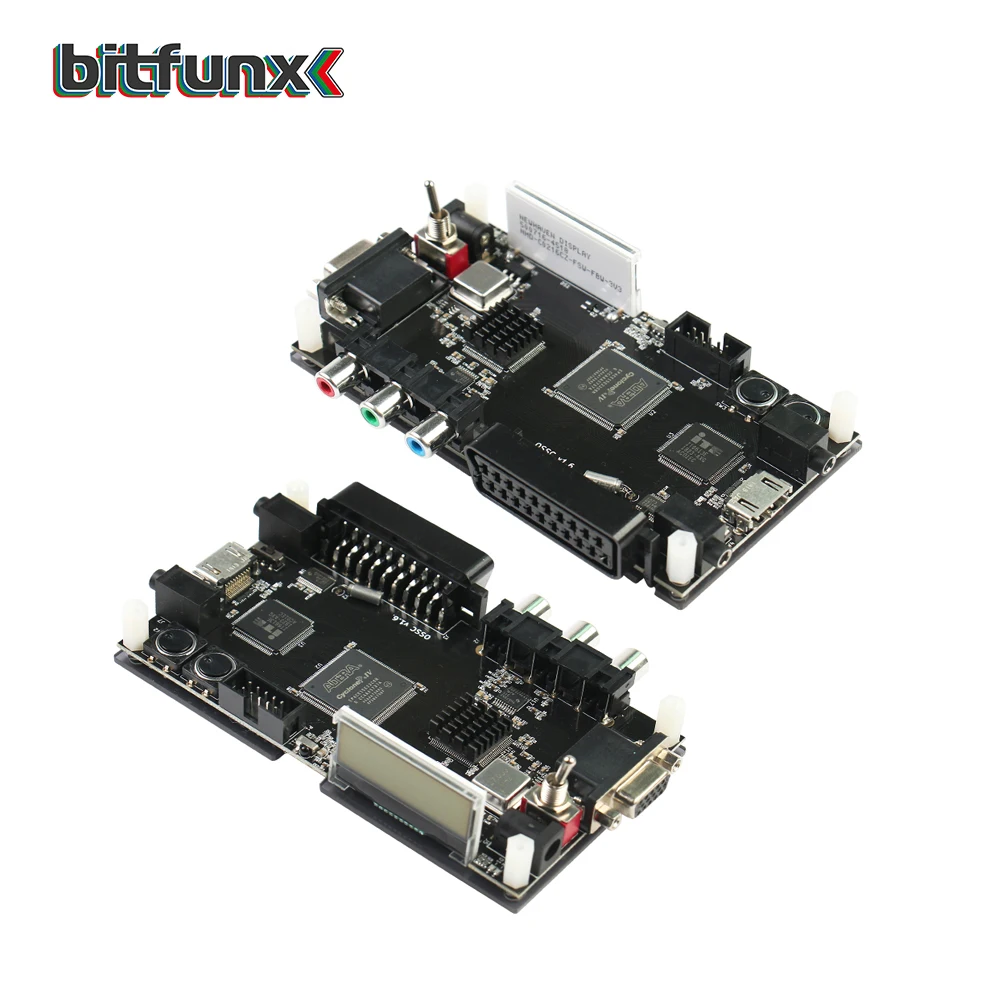 Bitfunx черный OSSC HDMI конвертер комплект для Ретро игровой консоли