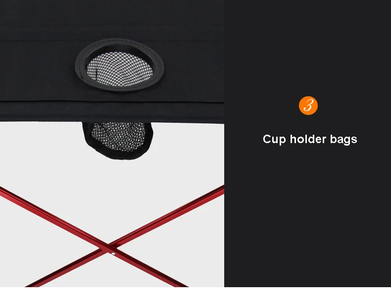 Портативный современный складной стол для пикника и отдыха. Алюминиевый сплав, водонепроницаемая ткань Оксфорд ультра легкий прочный стол