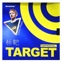 SANWEI TARGET National Table tennis rubber control loop with blue sponge pimples in ping pong rubber tenis de mesa