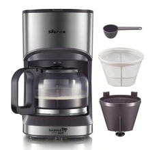 Американская капельная Бытовая кофемашина мини автоматическая кофеварка