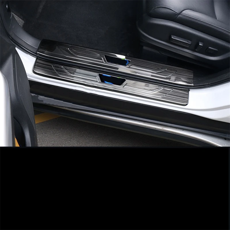 

Chromium Decorative Auto Foot Pedal Rear Panels Exterior High-grade Sticker Strip Parts Accessories 12 13 14 15 16 FOR Honda CRV