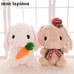 Пн Lapinou кролика плюшевые игрушки милый кролик кукла чучело Мягкая кукла Дети Игрушки Высокое качество Рождественский подарок для девочек