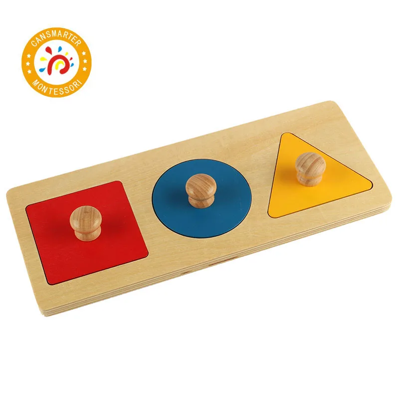 

Montessori Kid Toys Sensory Wood Knob Peg Board Geometric Match Color Cognitive Brain Teaser Wooden Educational Toys LT004
