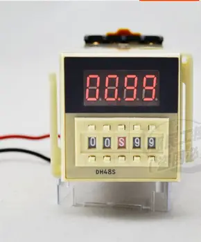 

Timer Relay 220V DH48S-2Z Programmable dual control time Delay JSS48 / DH48S-2Z Relay 1pcs