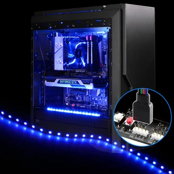 12V Rgb 4pin Led Headers Led Strip Licht ADD_Header 5050 Smd Pc Case Decor Backlight, rgb Moederbord Bedieningspaneel Veranderen Kleuren 12V Rgb 4pin Led Headers Led Strip Licht ADD_Header 5050 Smd Pc Case Decor Backlight, rgb Moederbord Bedieningspaneel Veranderen Kleuren