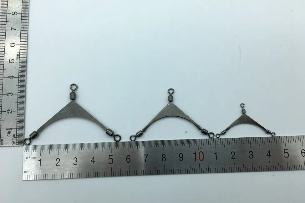 10 pcs الأمريكية القطب قطب موصلات شوكة نقاط خط خطاف معدني الصيد الصيد معالجة الصيد إمدادات الاكسسوارات بالجملة