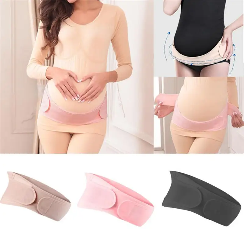 

Pregnancy Maternity Special Support Belt Back Bump Belly Waist Baby Strap 2018 New Arrival Women Accessary Hot Black Beige Pink