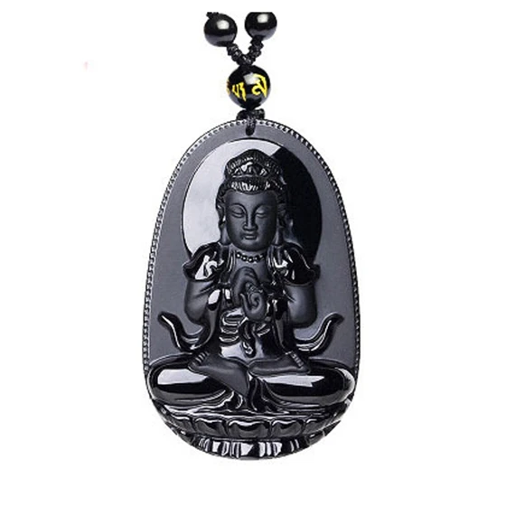 

Car decoration pendant, life feng shui carving Buddha talisman amulet pendant #7