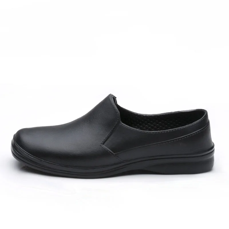 WAKO 2016 Hot Free Shipping Men Casual Flat Shoes EVA Chef Working shoes Kitchen Work Black Shoe Surgical Shoes Skid Oil-proof