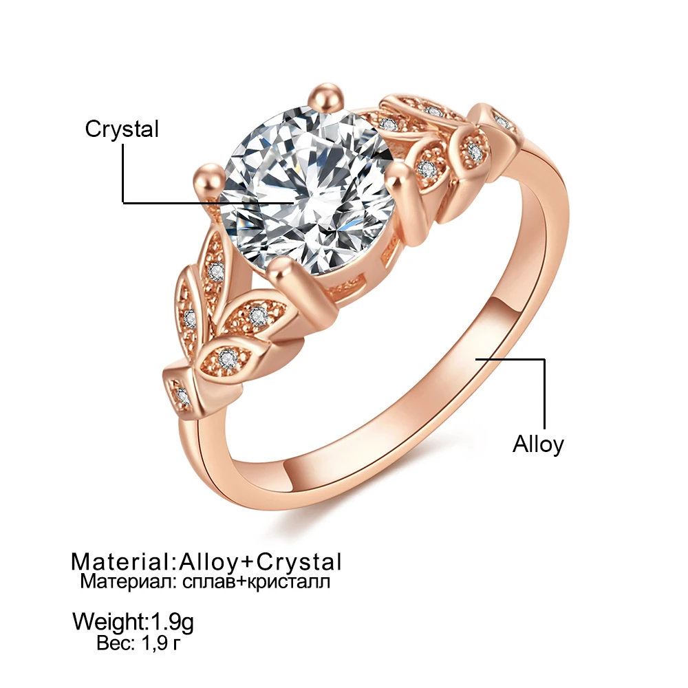 FAMSHIN-Wedding-Crystal-Rose-Gold-Color-Rings-Leaf-Engagement-Gold-Color-Cubic-Zircon-Ring-Fashion-New