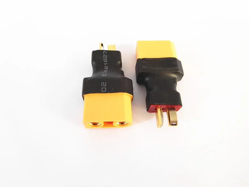 Адаптер с Т образной вилкой без разъема кабеля XT90/Φ типа Female to Deans|t connector|t deandeans