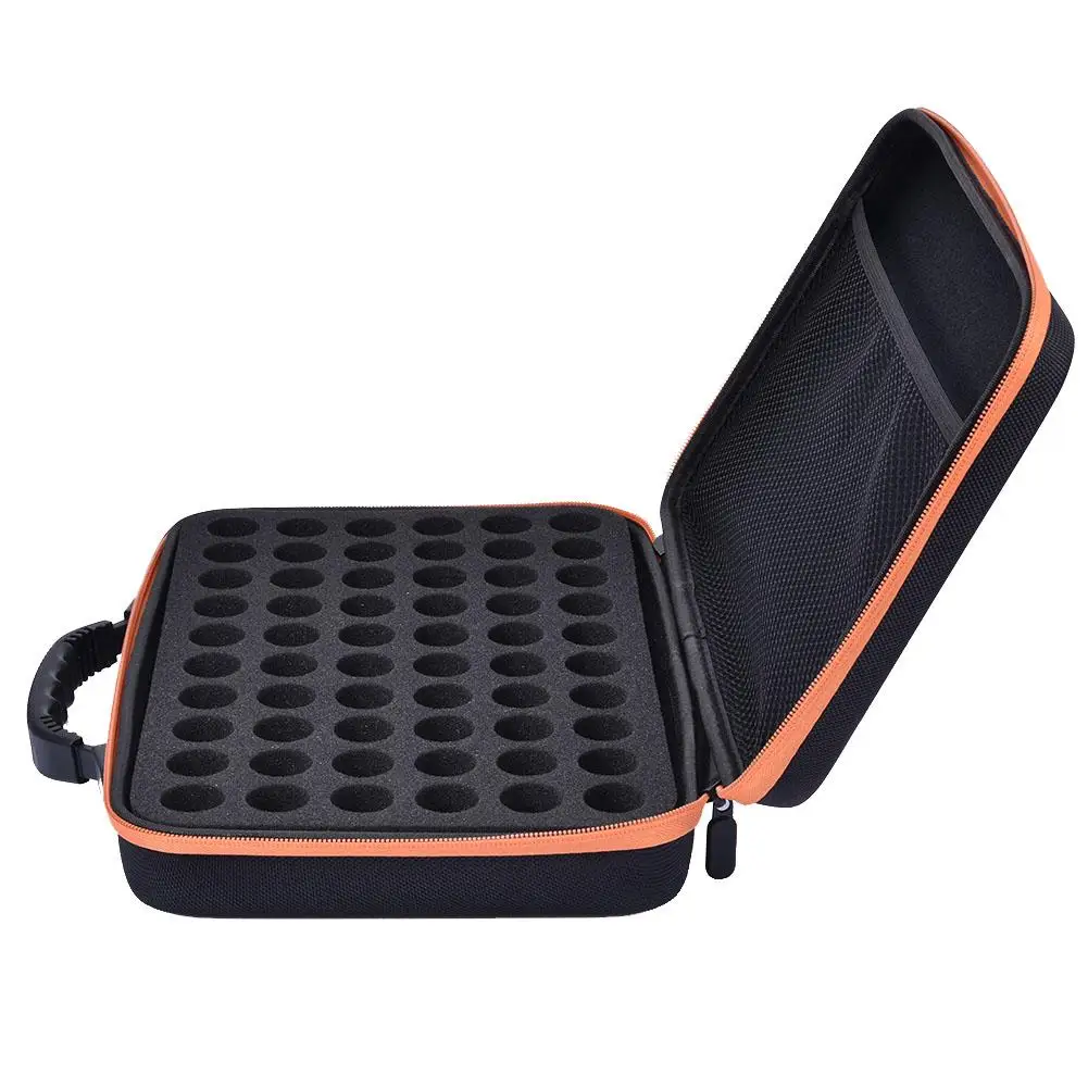 Tanie 60 butelek olejku 10ML 15ML olejek zapachowy niezbędne pudełko z olejami podróży przenośny uchwyt do przenoszenia polski paznokci worek do przechowywania