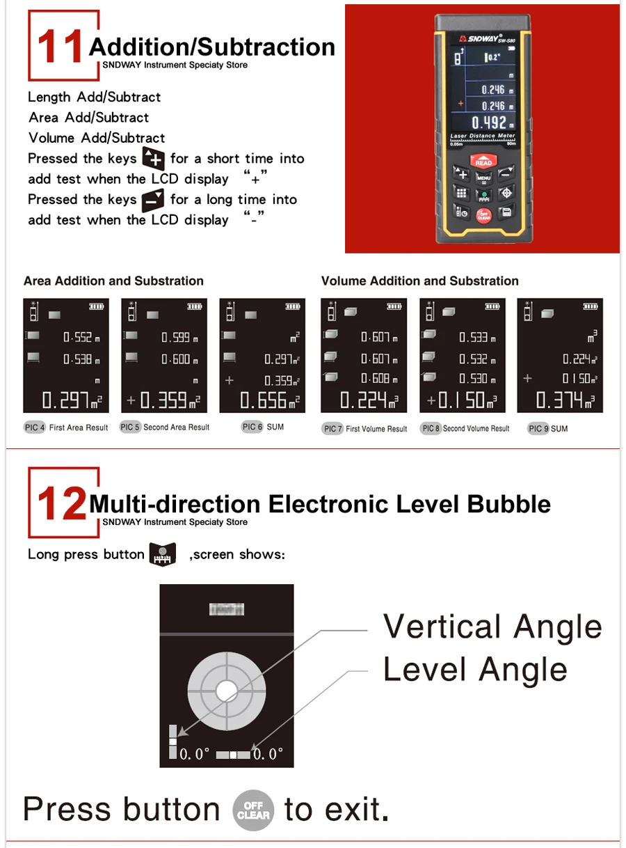Camera laser distance meter details (11)