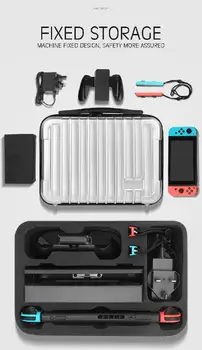 

Portable Hard Shell Protective Storage Carrying Bag Case Big Capacity Case Cover for Nintend Switch r20