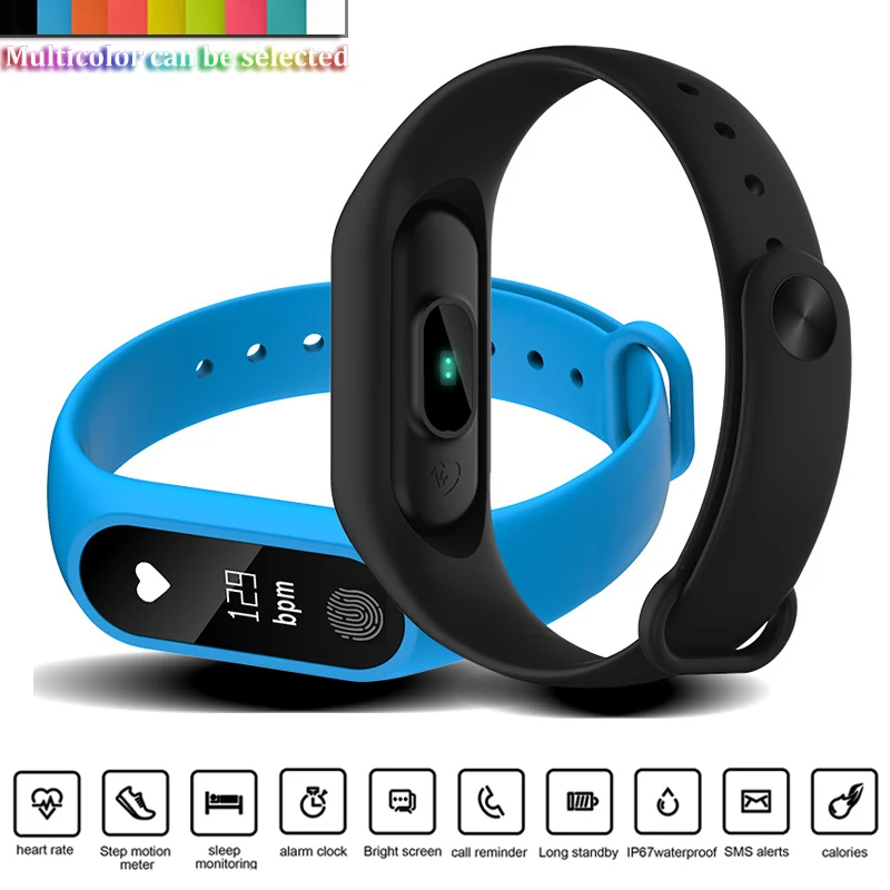 

Smart Watches Women Men Waterproof IP67 Sport Watch Fitness Heart Rate Monitor Pedometer Wristband Bluetooth IOS Android Watches