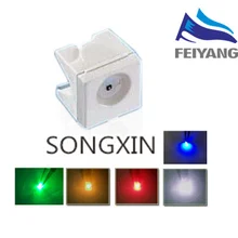 50 шт. 1210 сторона красный зеленый синий белый 4040 зуб мать 4X4 SMD светодиодный светильник светодиод супер яркая лампа автомобильный счетчик стол