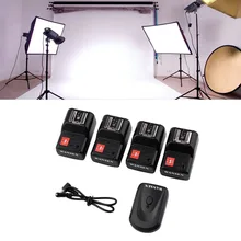 PT-04 GY 4 Canales Inalámbricos/Radio Flash Trigger SET con 4 Receptores Wholesale