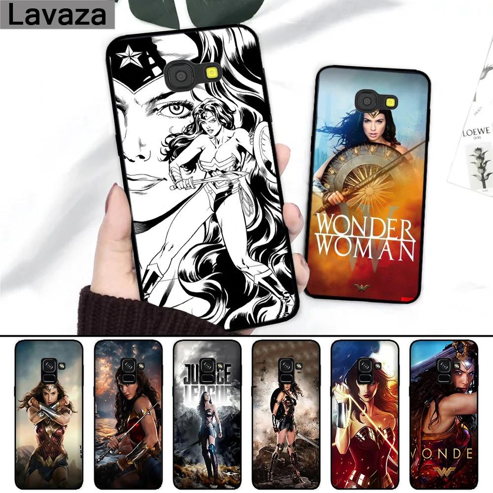 Lavaza Лига Справедливости чудо-женщина силиконовый чехол для Samsung A3 A5 2016 2017 A6 плюс A7
