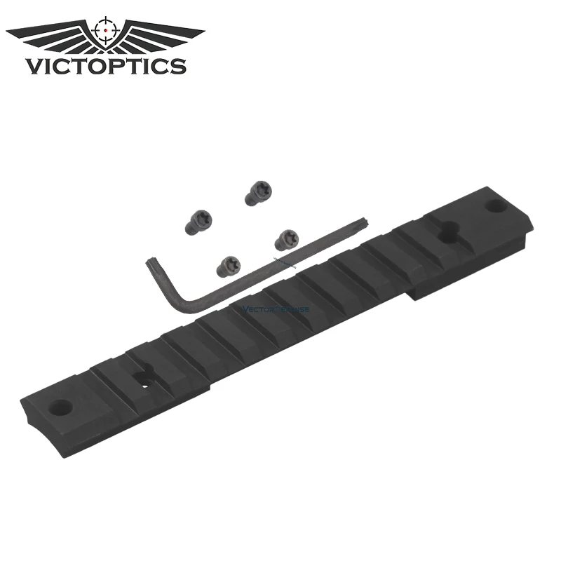 

Victoptics Tactical 20 MOA Steel Scope Mount Base Adapter Remington 700 Short Action Picatinny Rail