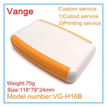 5 шт./партия пресс-формы IP54 ABS пластиковый корпус Чехлы diy с крышкой батареи для электронного продукта 118*78*24 мм