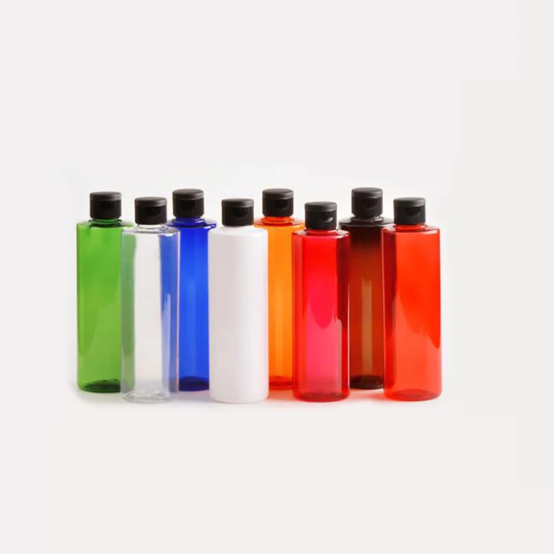 Wholesale 250ml X30 multicolor health care container plastic flip top