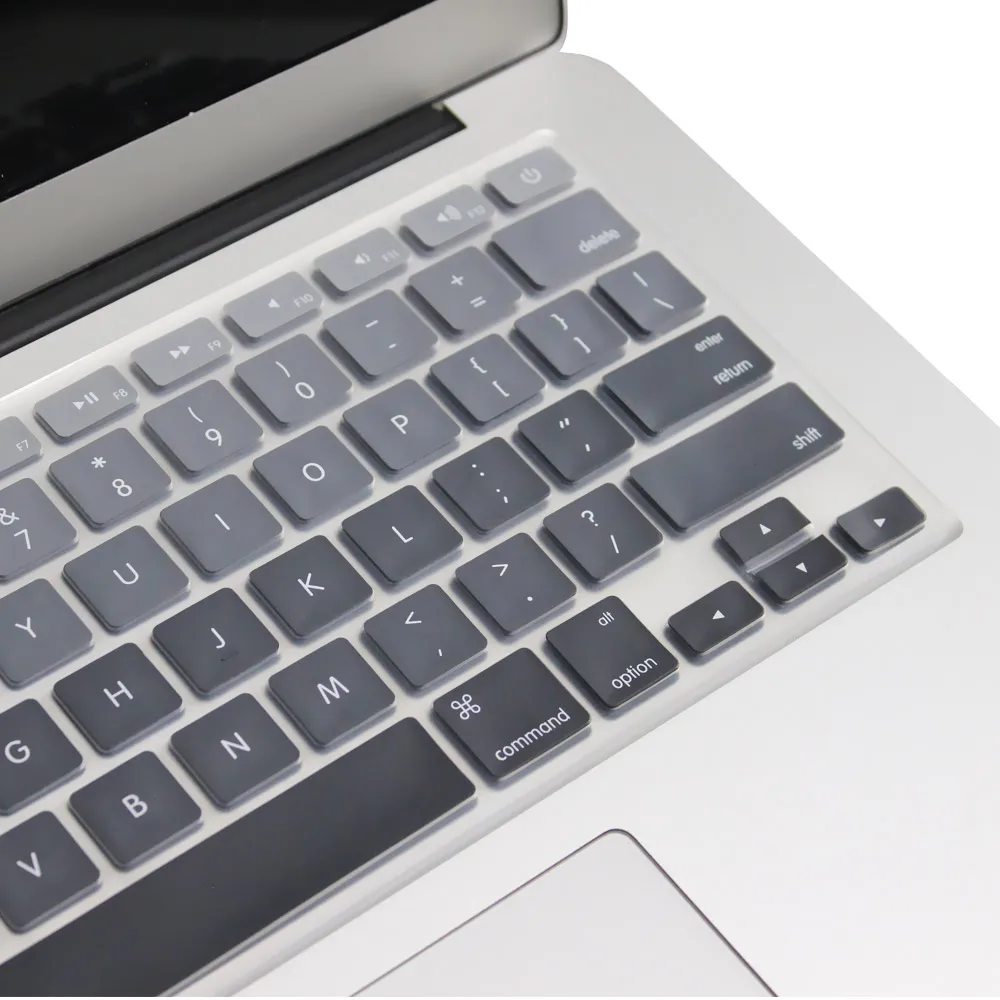 Американская версия градиентных цветов клавиатура чехол для macbook pro 13 ''15'' retina air 13 английский Радужный чехол клавиатура защита кожи