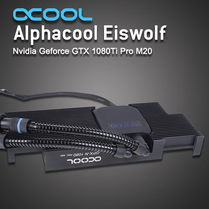 Alphacool Графический интегрированный радиатор с водяным охлаждением для ASUS Eiswolf gtx