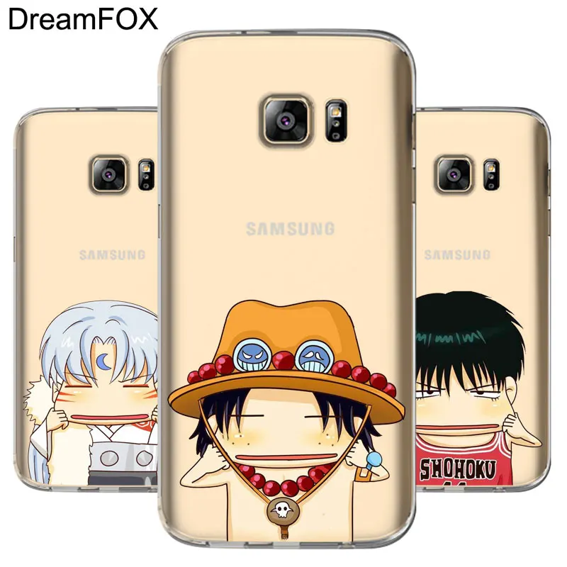 DREAMFOX L054 Забавный мультяшный Мягкий ТПУ силиконовый чехол для samsung Galaxy Note S 7 8 9 10 10e