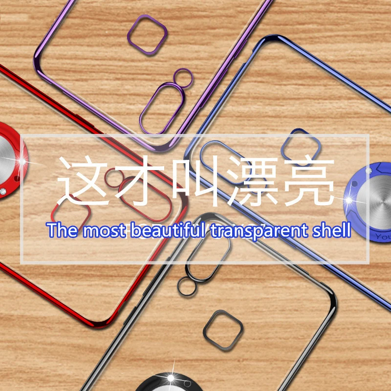 Finger Ring Cover For Huawei Mate 20 Pro Mate 20x Mate 9Mate 10 Case Transparent Clear PC Back Cover For Huawei Mate 20 Pro   (1)
