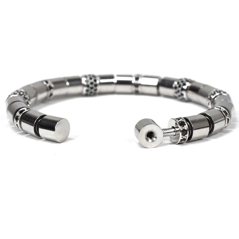 Женский браслет с бусинами Nine forever из нержавеющей стали|bracelets & bangles|bangles for womensteel