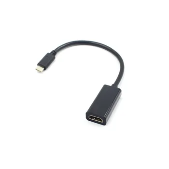 

USB C to HDMI Adapter Type C 3.1 Male to HDMI Female Cable Adapter Converter for MacBook Samsung Galaxy S8 S8+ Plus