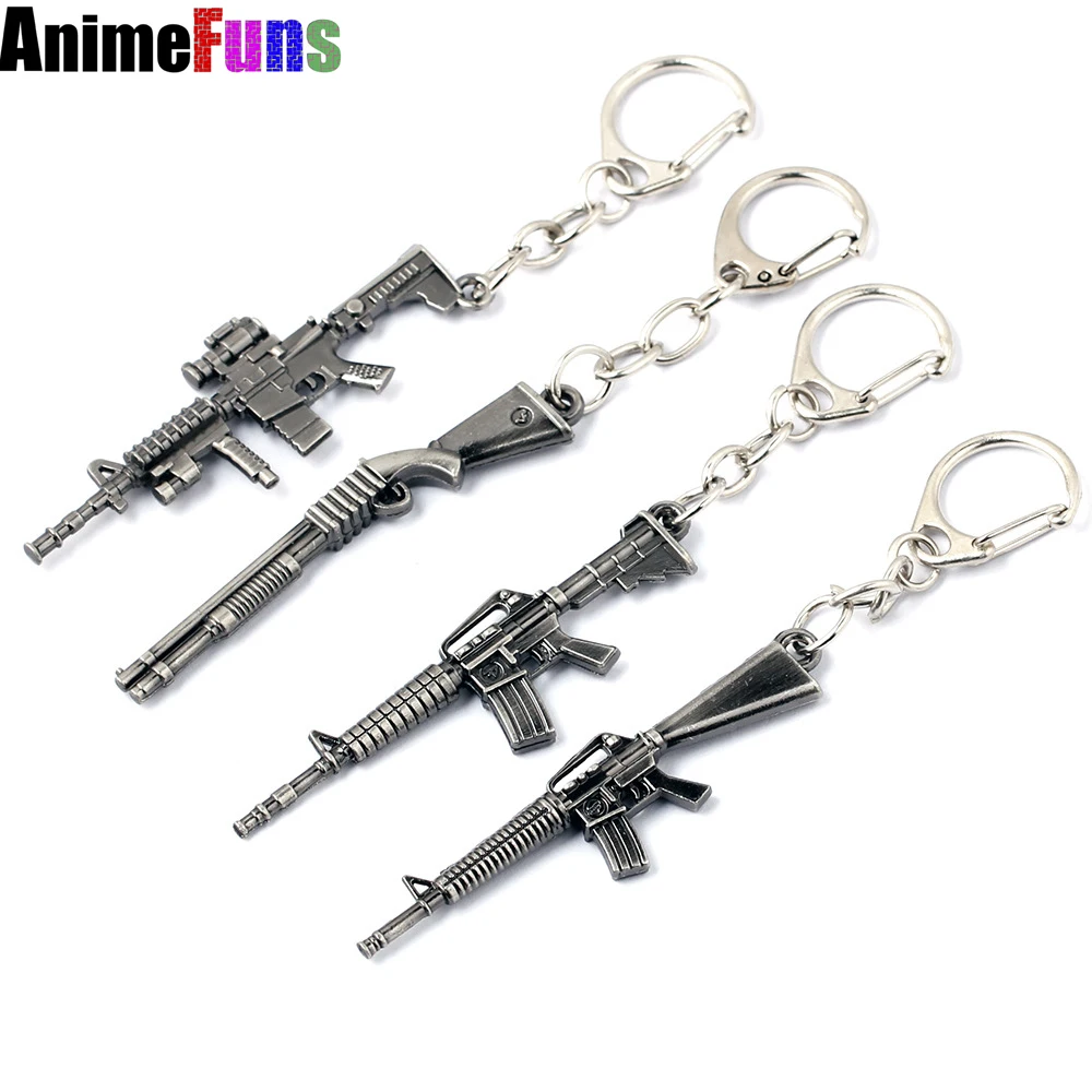 Novelty Items Counter Strike AK47 Guns Keychain Trinket Awp Rifle