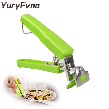 

YuryFvna Hot Dish Clamp Bowl Holder Clip Hot Dish Plate Bowl Clip Retriever Tongs Pot Pan Gripper Silicone Handle Kitchen Tool
