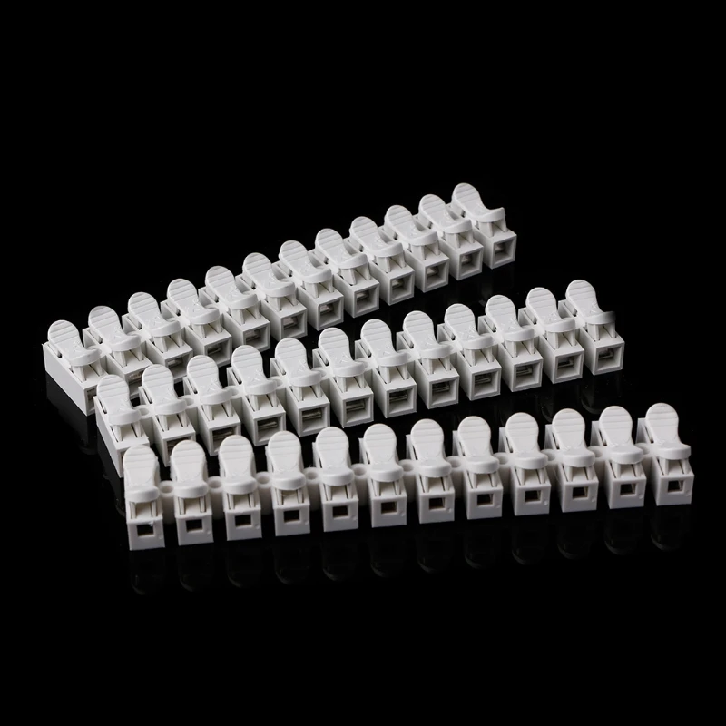 

5Pcs/Set 12p LED Strip Light Spring Wire Quick Connector Splice L18 Clamp Terminal Cable 12 Way