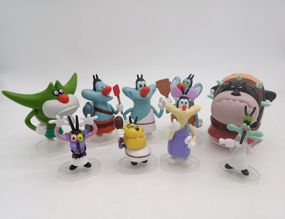 Фигурка Oggy и тараканы игрушка куклы oggy Оливия Джек Коллекция|Персонажи